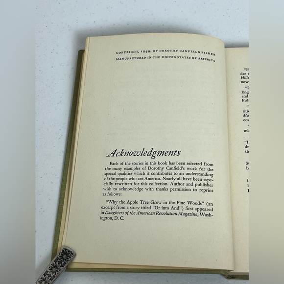 Something Old Something New Vintage Book 1949 By Dorothy Canfield - Picture 6 of 10